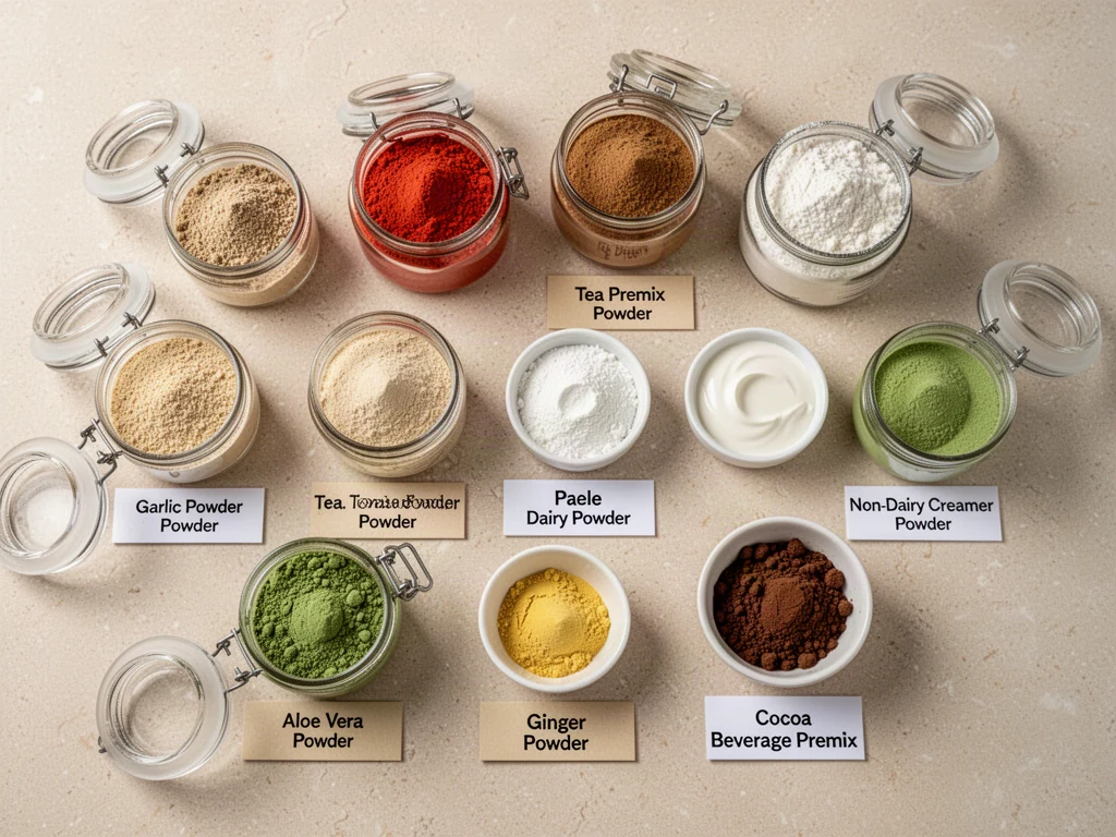 Powder products. Production capability.